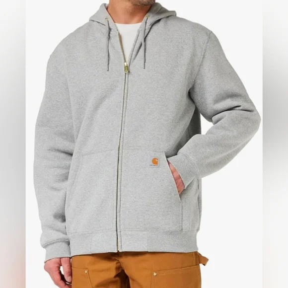 Carhartt Loose Fit Midweight Hooded Zip-Front Sweatshirt Size M MSRP $59.99 - Picture 1 of 7